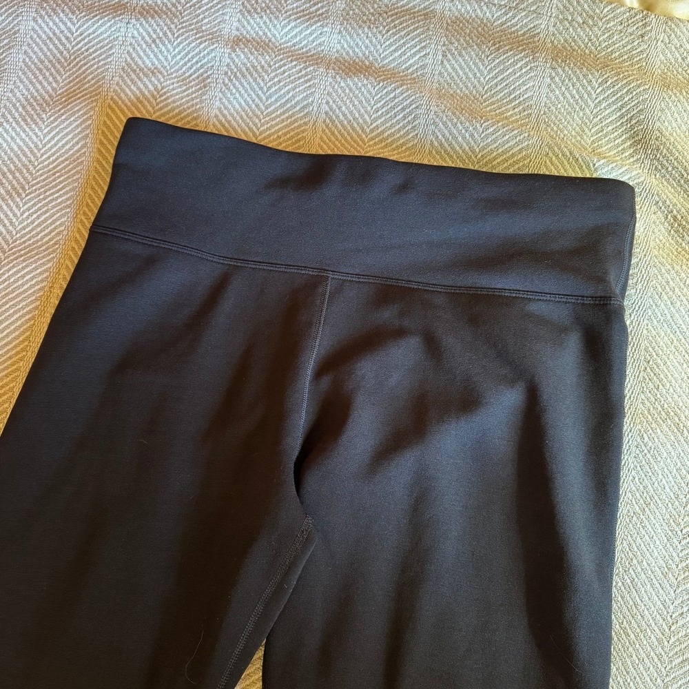 Athleta Altitude Tight Black Fleece Lined High Rise Leggings Womens XL 486203 - Picture 2 of 11